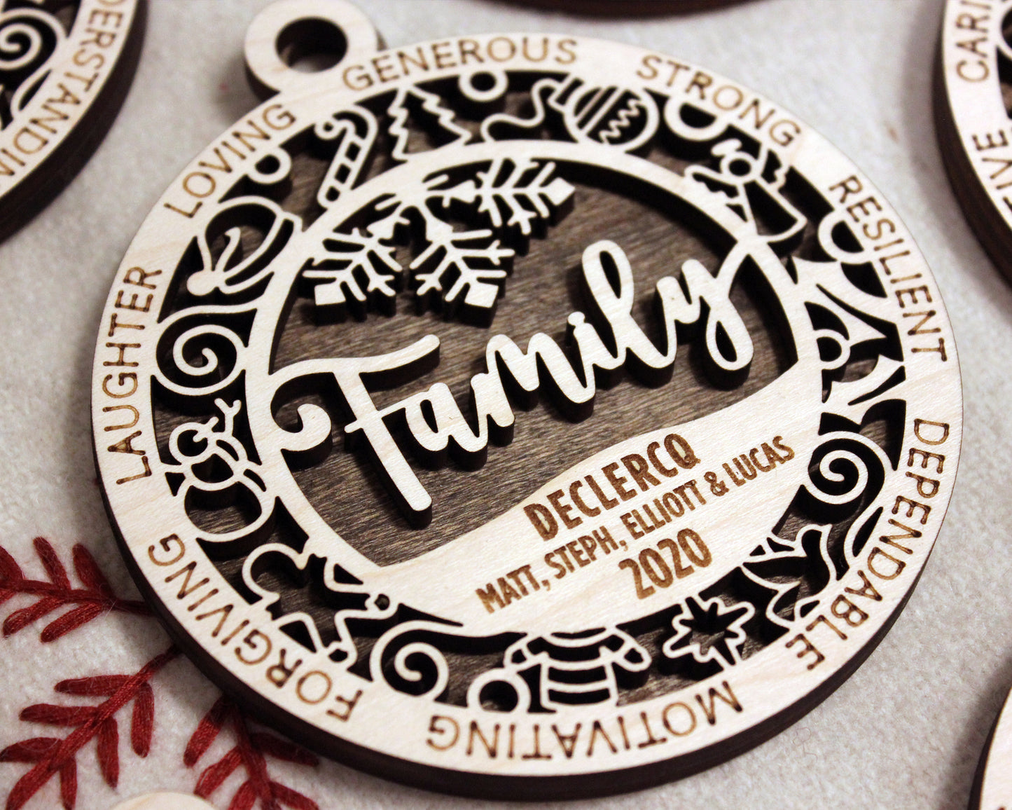 Customisable Christmas Ornaments