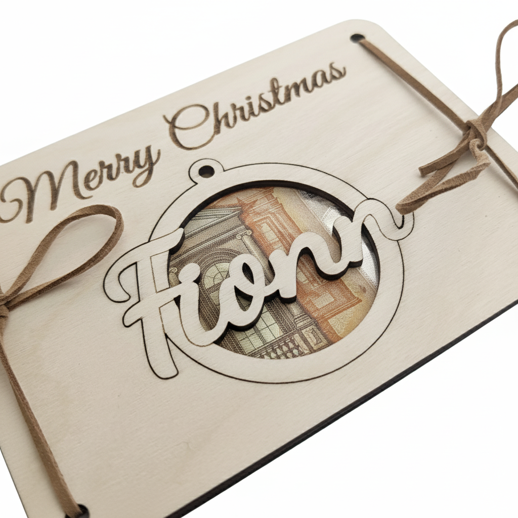 Christmas Cash Gift Bauble