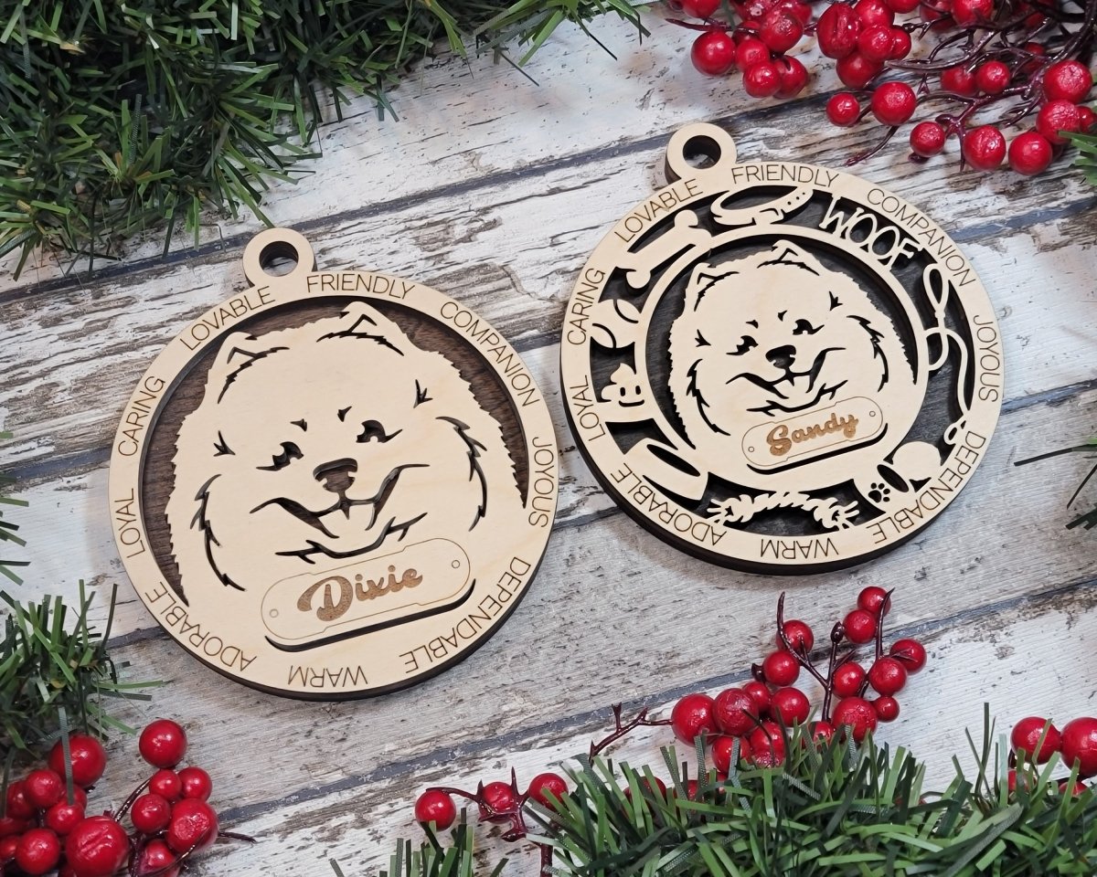 Customisable Adorable Dog Ornaments
