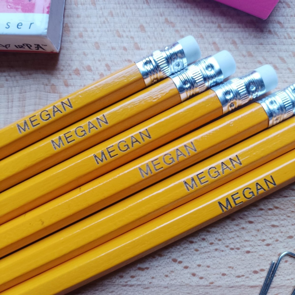 Personalised HB Pencils. Back to school stationary