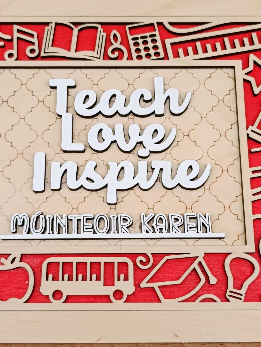 Personalised Teacher Gift