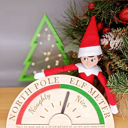 Elegf on the shelf idea - the naughty or nice meter