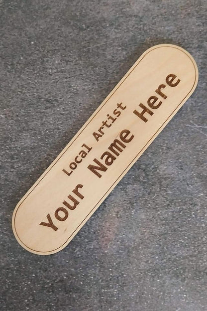 enhance your displays with customisable engraved nameplates