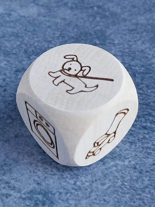 personalised dice for jobs around the house