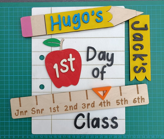 First day of school photo prop