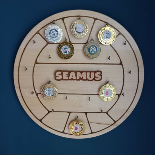 Engraved Medal Display Board - Personalised